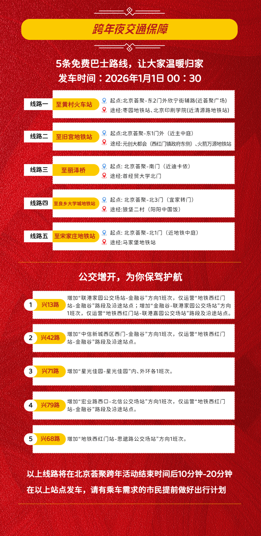 大兴这些地儿都有跨年活动！AG真人app随意挑选！